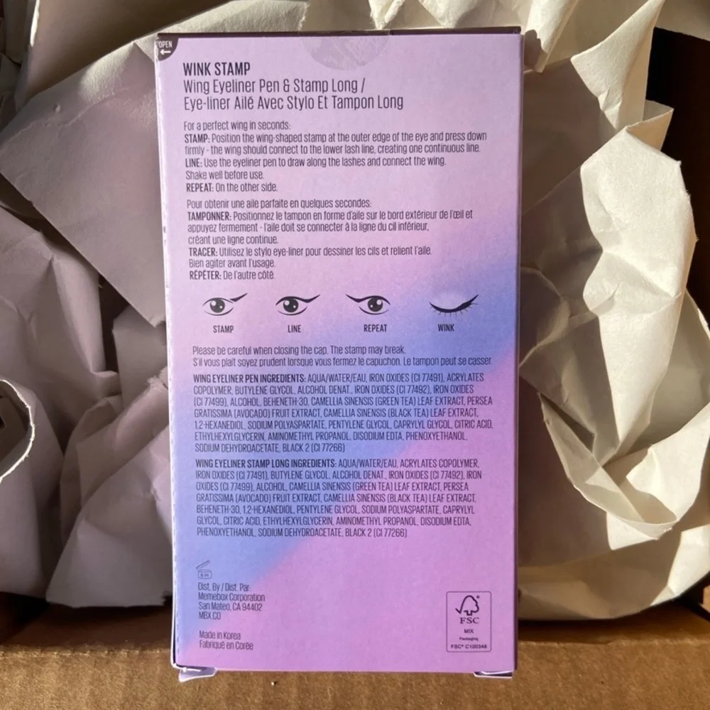 New Kaja Wink Stamp Eyeliner Long